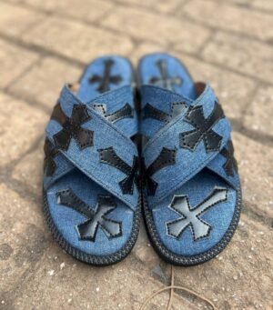 Kite Leatherworks Chrome/Jeans Edition Slippers
